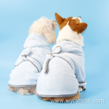 Pet Dog Hooded Pajamas Bathrobe Dog Apparel